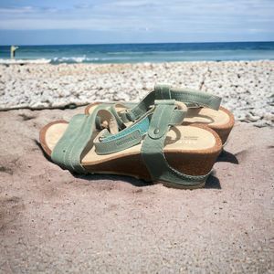 Merrell Jade Revalli Aura Strap Leather Sandal 9